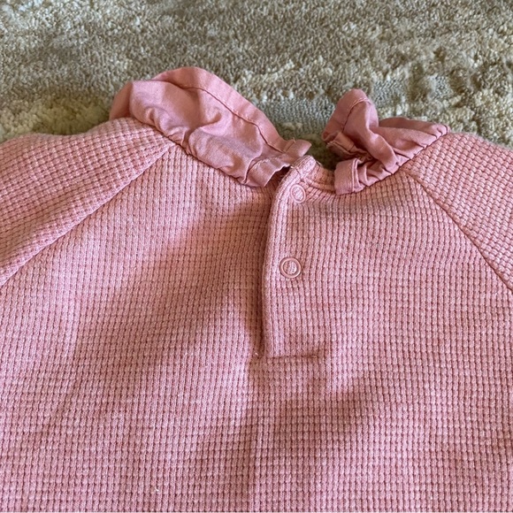 Disney Baby Girl Mickey Minnie Mouse Romper Waffle Cotton Snap Legs Pink: 24m - Picture 9 of 11